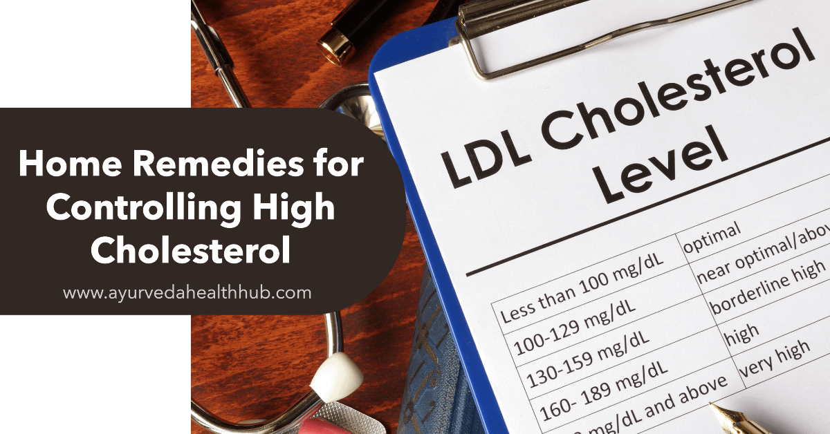 a clipboard with a label and a stethoscope on a table .Home Remedies for Controlling High Cholesterol