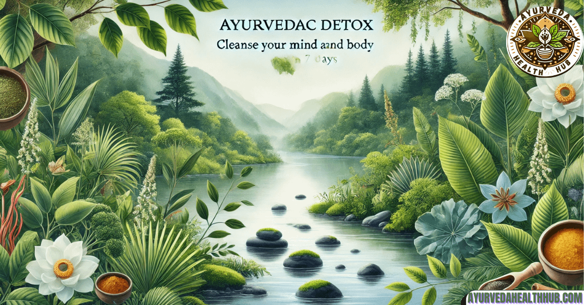 : Ayurvedic detox, natural cleanse, body purification