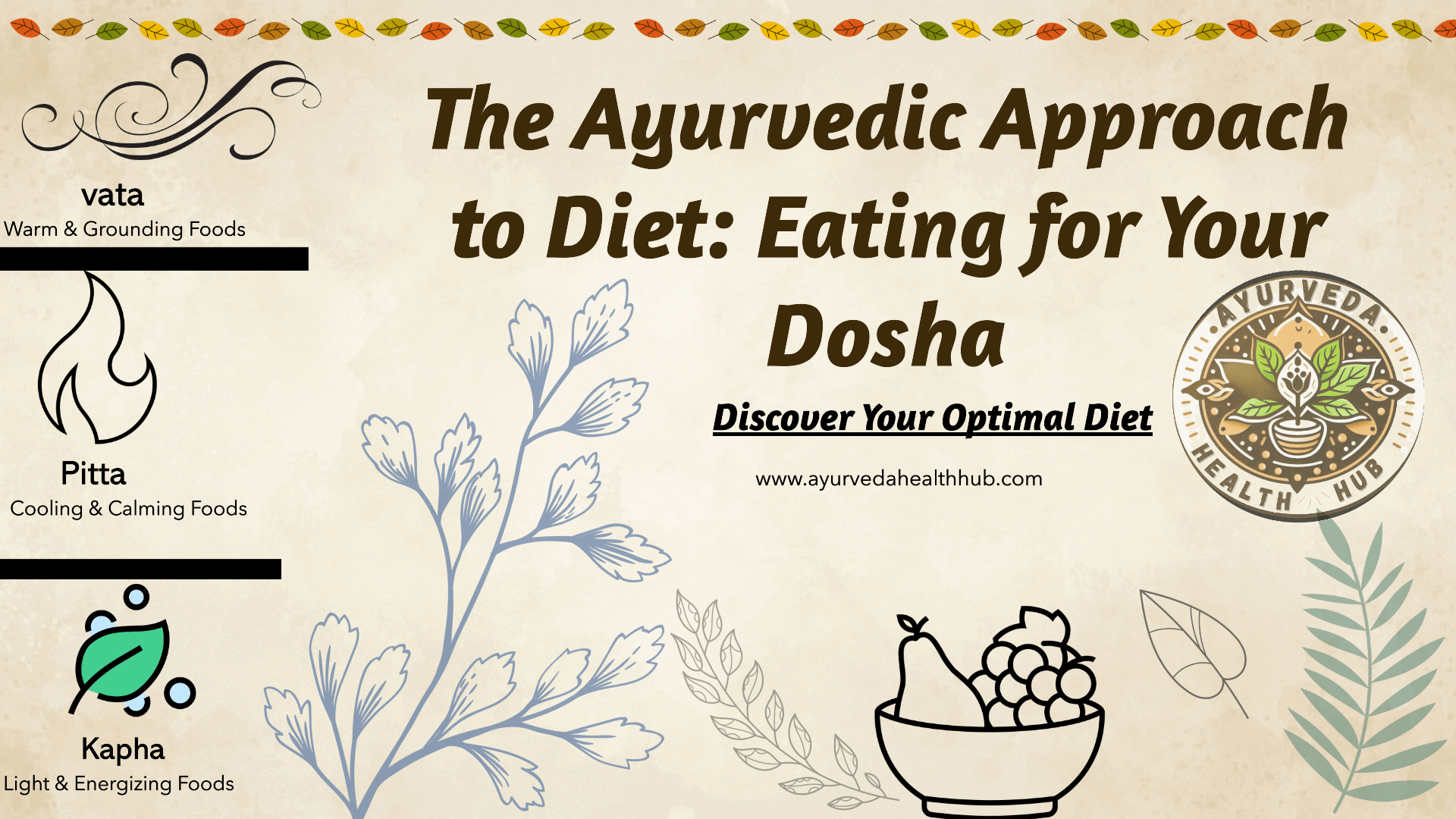 The Ayurvedic Approach to Diet: Eating for Your Dosha