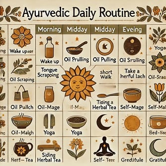 daily ayurvedic rutine