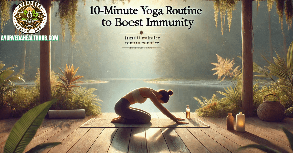 10-Minute Yoga Routine for Beginners to Boost Immunity